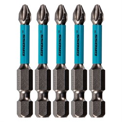 Бита торсионная PH2 x 50 мм, для ударных шуруповертов, 5 шт. Gross 11490 - фото 782421