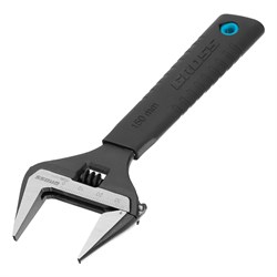 Ключ разводной, 150 мм, CrV, тонкие губки, защитные насадки Gross 15567 - фото 782848