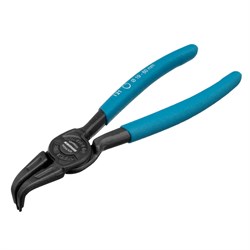 Съемник, 165 мм, для внутренних стопорных колец (19-60 мм) изогнутые губки (сжим) Gross 18343 - фото 783289