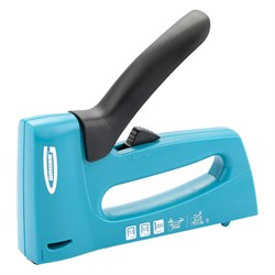 Степлер мебельный, пластиковый корпус, регулировка удара, тип скобы: 13, 53, 300, 6-16 мм Gross 41003 - фото 784402