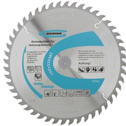 Пильный диск по дереву 300 x 32 x 48Т Gross 73342 - фото 784688