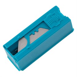 Лезвия, 19 мм, трапециевидные, пластиковый пенал, 12 шт Gross 79376 - фото 785607