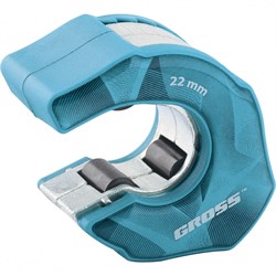 Труборез ладонный"Piranha", 22 мм, 3/4, автоматическая регулировка зажима трубы, трещотка с храповым механизмом, отверстие 1/4 Gross 78706 - фото 786200