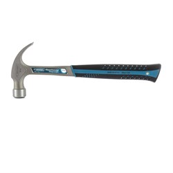 Молоток-гвоздодер, 450 г, цельнокованый, трехкомпонентная рукоятка Gross 10469 - фото 786255