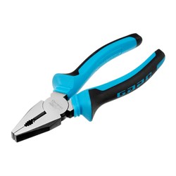 Плоскогубцы комбинированные 160 мм, хром-ванадий, двухкомпонентные рукоятки Барс 16996 - фото 786880