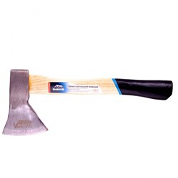 Топор плотницкий, кованый, деревянная рукоятка, 600 г, пескоструйное покрытие полотна Барс 21652 - фото 786910