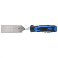 Долото-стамеска, плоская, 38 мм, двухкомпонентная рукоятка, металлический затыльник Барс 24659 - фото 787761