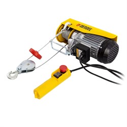 Тельфер электрический TF-500, 0.5 т, 1020 Вт, высота 12 м, 10 м/мин Denzel 52012 - фото 788157