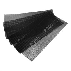 Сетка абразивная, P 200, 115 х 280 мм, 5 шт Denzel 75179 - фото 788950