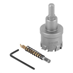 Коронка по металлу твердосплавная, 38 мм Denzel 724012 - фото 789489