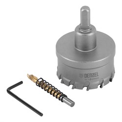 Коронка по металлу твердосплавная, 60 мм Denzel 724017 - фото 789528