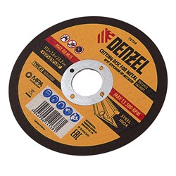 Круг отрезной по металлу, 115 х 1.6 х 22.2 мм Denzel 73754 - фото 789576