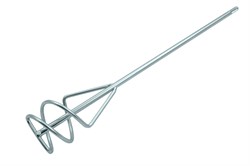 Миксер для песчано-гравийных смесей, 80 х 450 мм, оцинкованный, хвостовик SDS Plus Denzel 848267 - фото 789725