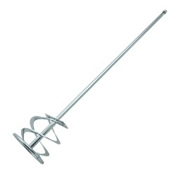 Миксер для красок и штукатурных смесей, 80 х 400 мм, оцинкованный, хвостовик SDS Plus Denzel 848827 - фото 789770