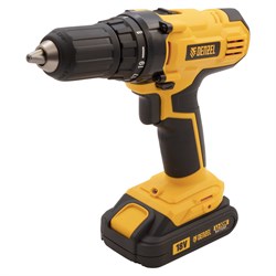 Дрель-шуруповерт аккумуляторная CDL-IB-18-02, Li-Ion, 18 В, 2 акк. Denzel 26113 - фото 789784