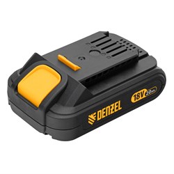 Батарея аккумуляторная IB-18-2.0, Li-Ion, 18 В, 2.0 А/ч Denzel 28433 - фото 789857