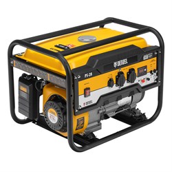 Генератор бензиновый PS 28, 2.8 кВт, 230 В, 15 л, ручной стартер Denzel 946824 - фото 790097