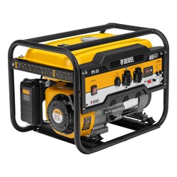 Генератор бензиновый PS 33, 3.3 кВт, 230 В, 15 л, ручной стартер Denzel 946834 - фото 790110