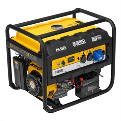 Генератор бензиновый PS 55 EA, 5.5 кВт, 230 В, 25 л, коннектор автоматики, электростартер Denzel 946874 - фото 790123