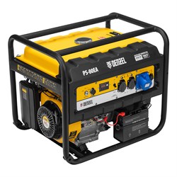 Генератор бензиновый PS 80 EA, 8.0 кВт, 230 В, 25 л, коннектор автоматики, электростартер Denzel 946924 - фото 790159