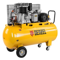 Компрессор воздушный, ременный привод BCI4000-T/200, 4.0 кВт, 200 литров, 690 л/мин Denzel 58124 - фото 790868