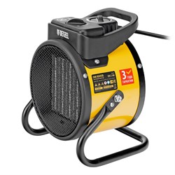 Тепловая пушка, керамический нагреватель (тепловентилятор) DHC 2-100, 230 В, 0.025/1/2 кВт Denzel 96429 - фото 791647