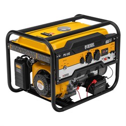 Генератор бензиновый PS-33E, 3.3 кВт, 230В, 15 л, электростартер Denzel 94537 - фото 791989