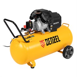 Компрессор воздушный DKV2200/100, Х-PRO 2.2 кВт, 400 л/мин, 100л Denzel 58079 - фото 792174
