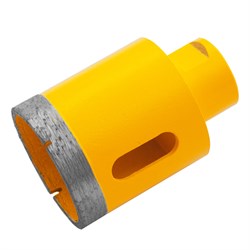 Сверло алмазное по керамограниту, 50 мм, мокрая резка, М14 Denzel 72689 - фото 793760