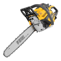 Пила цепная бензиновая DS-5218, шина 45 см, 52 см3, 3 л.с, шаг 0,325, паз 1,5 мм, 72 звена Denzel 95237 - фото 794340