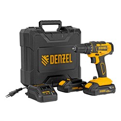 Дрель-шуруповерт аккумуляторная CDL-18-02BM, Li-Ion, 18 В, 2 аккумулятор Denzel 26116 - фото 794415