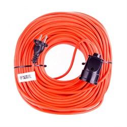 Удлинитель-шнур силовой, 50 м, 1 розетка, 10 A, серия УХ10 Denzel 95913 - фото 794558