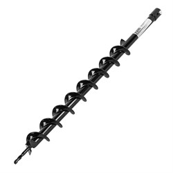 Шнек для грунта E-60, диаметр 60 мм, длина 800 мм,соединение 20 мм, несъемный нож Denzel 56020 - фото 794858