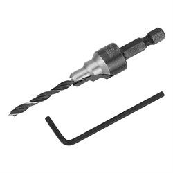 Сверло-зенкер под конфирмат, 4 мм // Denzel 704204 - фото 794990