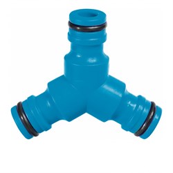 Тройник для разветвления или соединения штуцерный Palisad Luxe 65727 - фото 797529