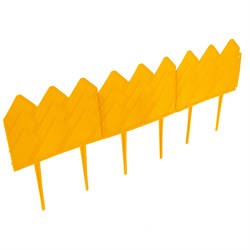 Бордюр "Уютный", 14х310 см, желтый, Palisad 65055 - фото 797699