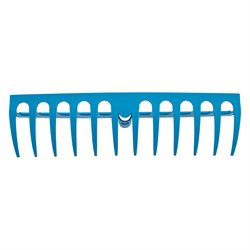 Грабли пластиковые, 400 мм, 12 прямых зубьев, усиленные, Luxe, Palisad 61732 - фото 797878