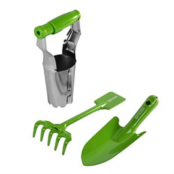 Набор садового инструмента, цельнометаллический, 3 предмета, Fresh Line, Palisad 64490 - фото 798472