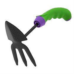 Мотыжка комбинированная, 75 х 260 мм, стальная, обрезиненная эргономичная рукоятка, Era, Palisad 62377 - фото 799738