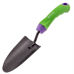 Совок посадочный узкий, 65 х 300 мм, стальной, обрезиненная эргономичная рукоятка, Era, Palisad 62647 - фото 799751