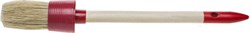 STAYER  UNIVERSAL 30 мм, пластмассовый корпус, светлая натуральная щетина, деревянная ручка, Круглая кисть, MASTER (0141-30) - фото 80000