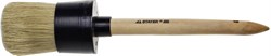 STAYER  UNIVERSAL 40 мм, пластмассовый корпус, светлая натуральная щетина, деревянная ручка, Круглая кисть, MASTER (0141-40) - фото 80002