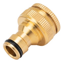 Адаптер латунный, 1/2-3/4, внутренняя резьба, с переходником Palisad 65820 - фото 800165