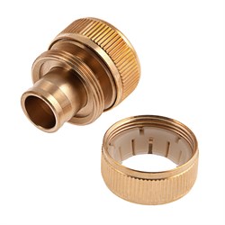 Муфта ремонтная для шланга, 3/4, латунная Palisad 66541 - фото 800279