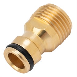 Адаптер латунный, 1/2, внешняя резьба Palisad 66272 - фото 800358