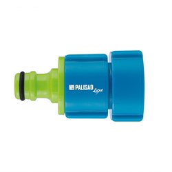 Адаптер пластмассовый, 1/2-3/4-1, внутренняя резьба, Luxe Palisad 66470 - фото 800414