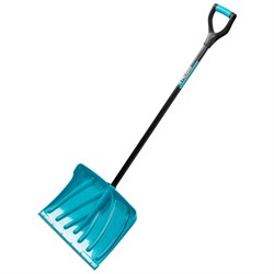Лопата для уборки снега пластиковая Luxe,460 х 335 х 1300 мм, металлопластиковый черенок, Palisad 615915 - фото 800674