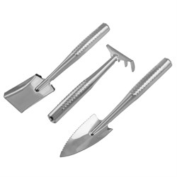 Набор по уходу за комнатными растениями, цельнометаллический, 3 предмета, Luxe, Palisad 62909 - фото 800832