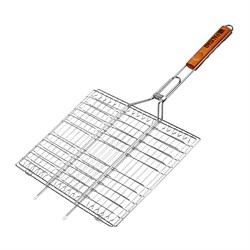 Решетка гриль 300 х 400 мм, хромированная Camping Palisad 69558 - фото 801145