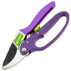 Секатор прямого реза, 200 мм, храповой механизм, металлические обрезиненные рукоятки, Palisad 60488 - фото 801346